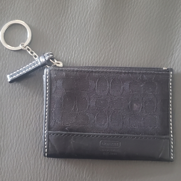 Coach Coin Mini Wallet Classic C - Picture 2 of 4